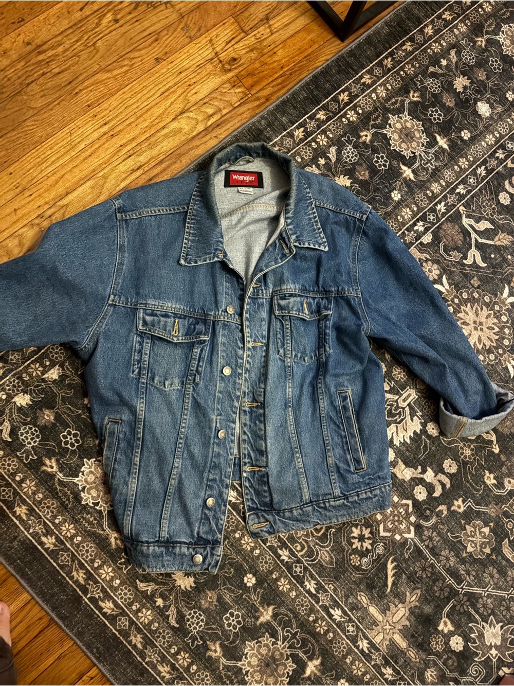 Vintage Wrangler Classic Blue Denim Jacket